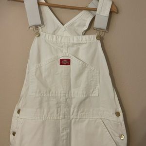 Dickies carpenter painters overalls in white